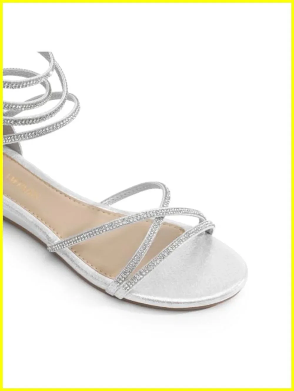 Strappy Zip Closure Flat Sandals with Padded Insole - Durable TPR Outsole